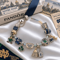 NDFI Silver Charm Bracelet Set PTKL