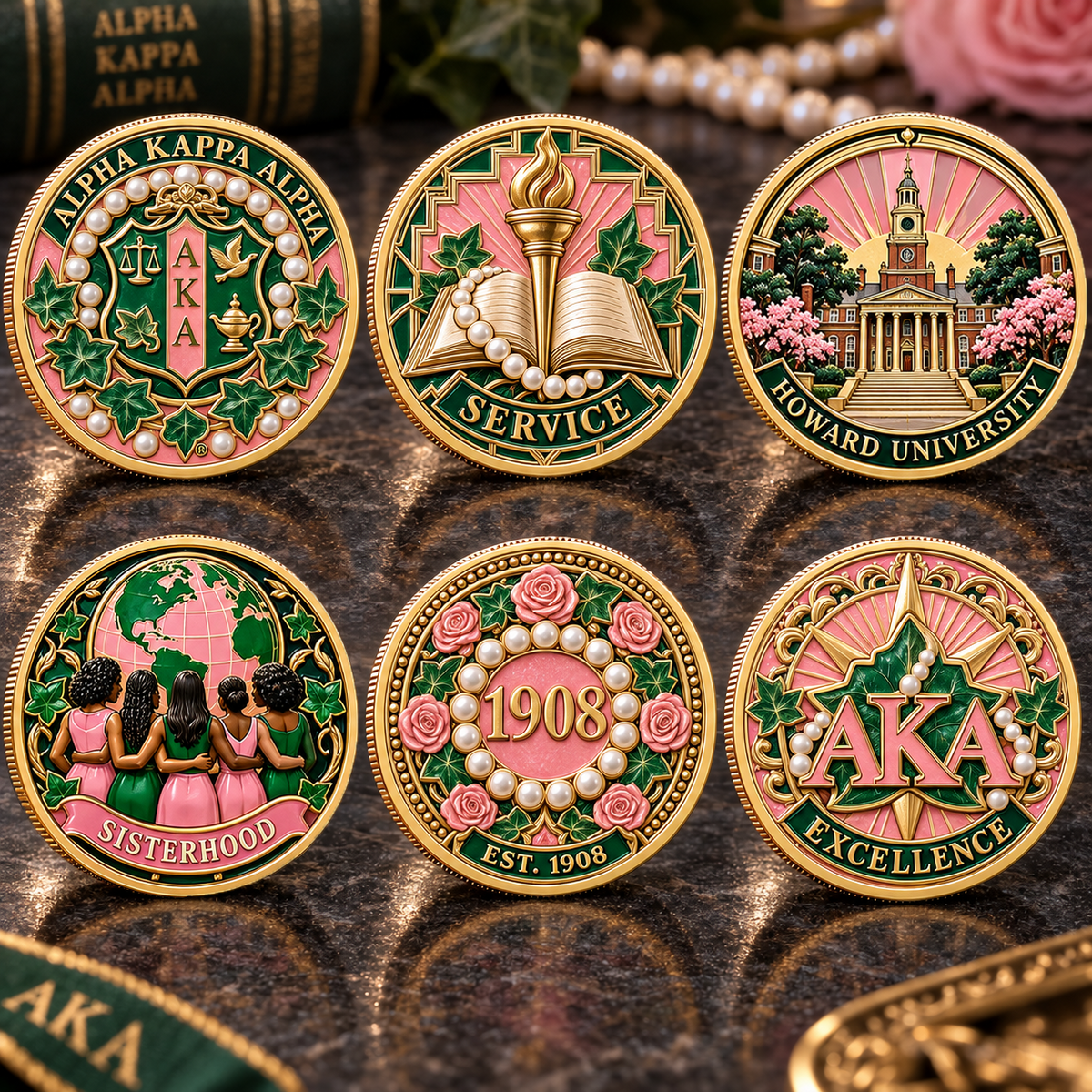 AKA Premium Commemorative Coin Set NPL