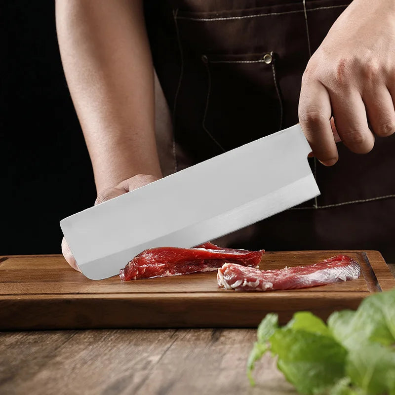 2026 New Professional Kitchen Knife Kitchen Sharp Chefs Knife with Wooden Handle Japanese Knife for Cutting Meats and Vegetables