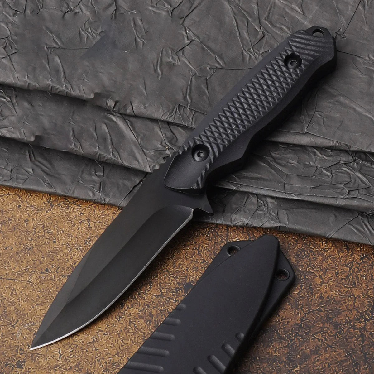2026 New Black Blade Fruit Knife, High-End Multi-Function Knife, Western Knife, Steak Knife, Barbecue Knife, Peeling Knife