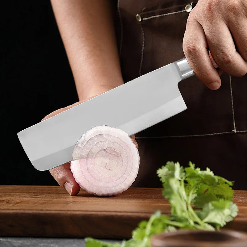 2026 New Professional Kitchen Knife Kitchen Sharp Chefs Knife with Wooden Handle Japanese Knife for Cutting Meats and Vegetables